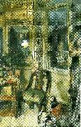 Carl Larsson leksakshornet oil painting artist